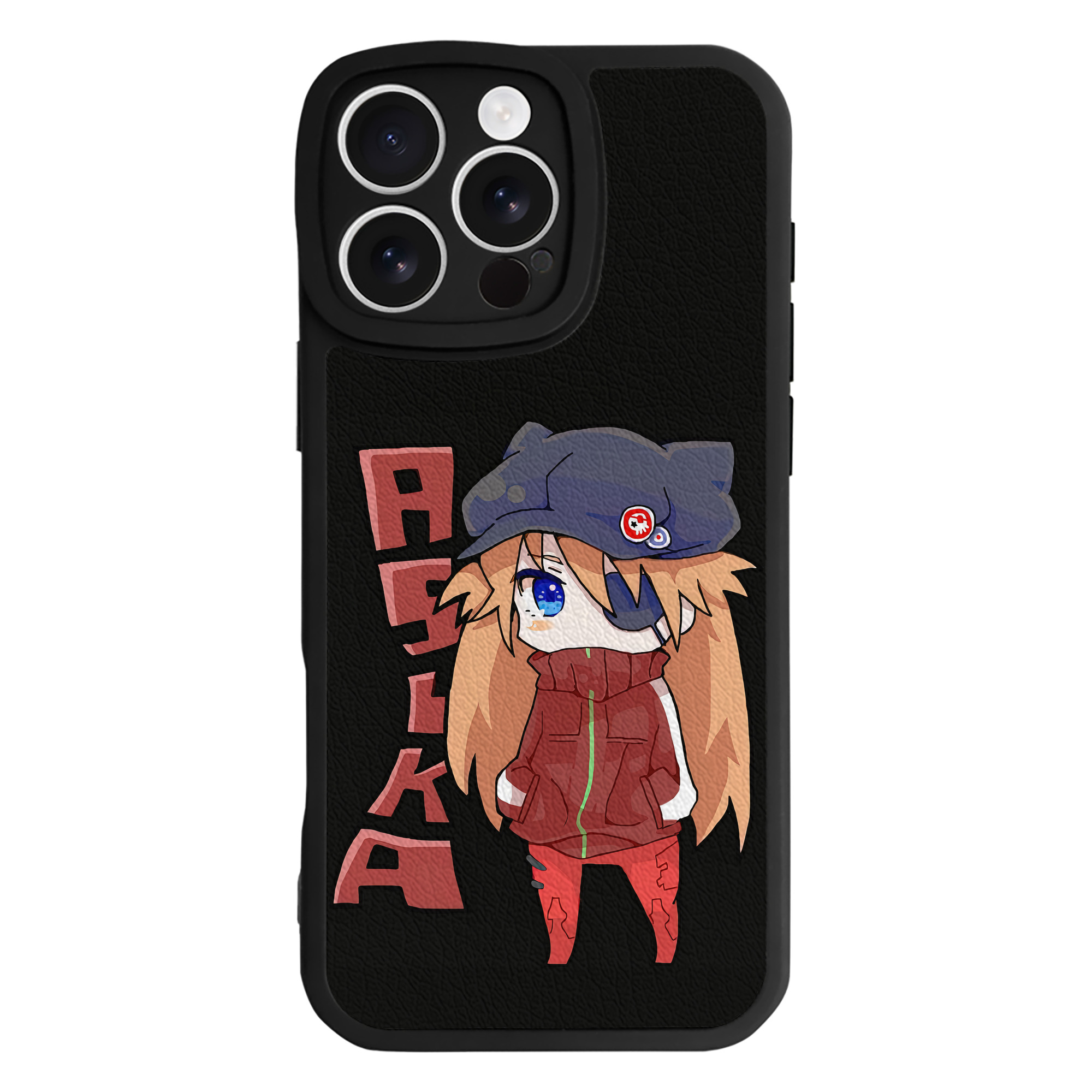 （画像用） EVA 新世紀エヴァンゲリオン 【iPhone 16シリーズ対応】シリコンスマホケース（レザー調） 材質：シリコン